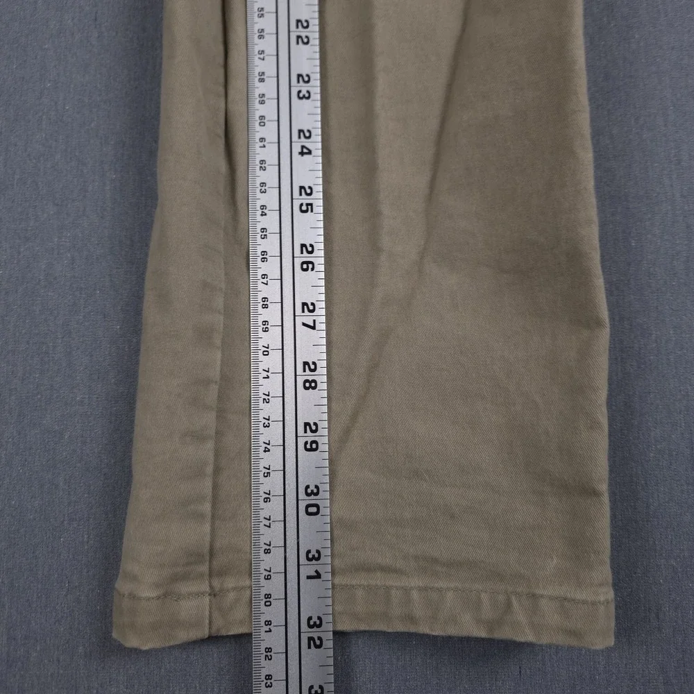 Kuhl Rebel Pants Mens 33x32‎ (Fits 32x32) Khaki Canvas Outdoor Hiking 5139